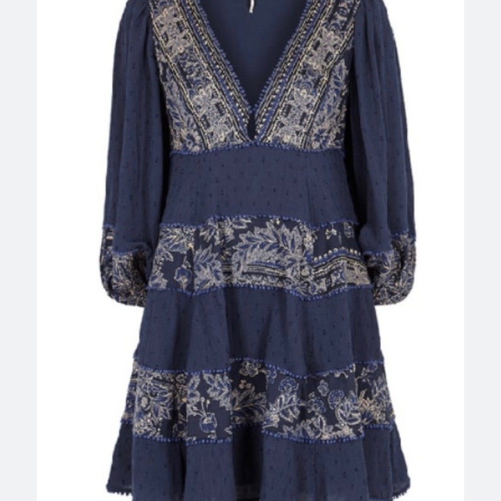✨💥⚡️ Free People My Love Embroidered Indigo Combo - Picture 7 of 10